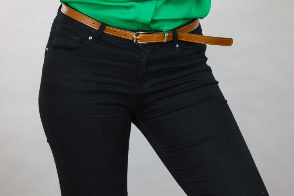 jeans noir femme