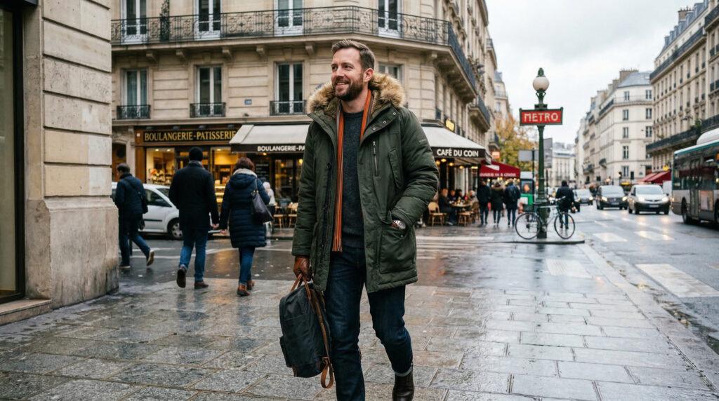 parka homme