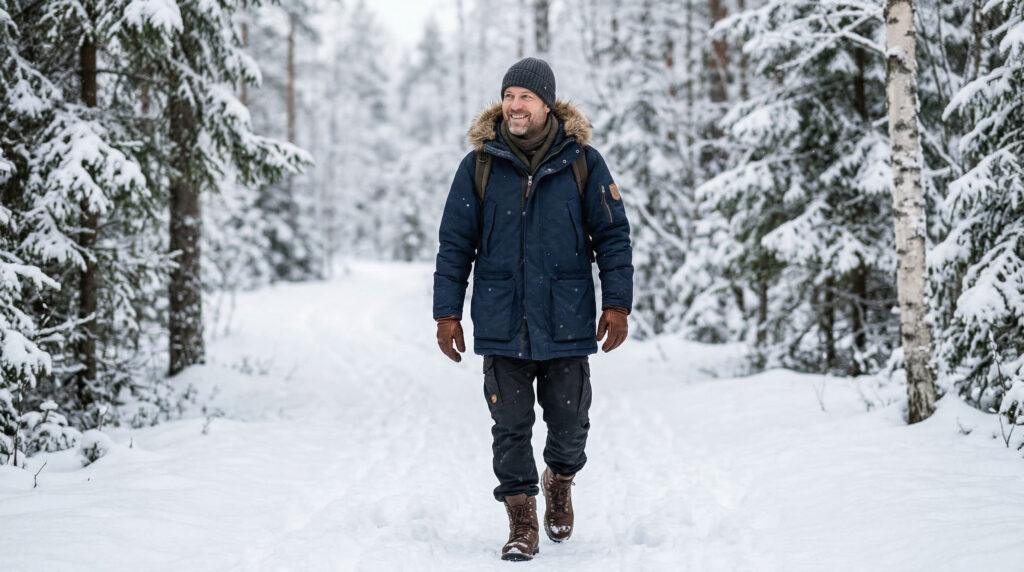 parka homme hiver
