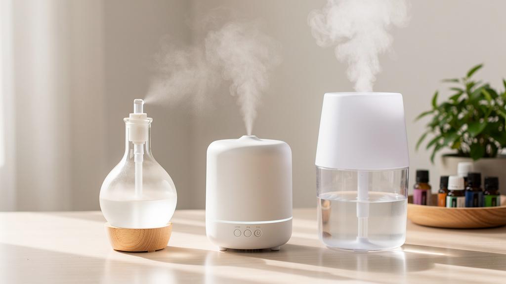 Diffuseur à nébulisation, ultrasonique ou brumisateur : lequel choisir ?