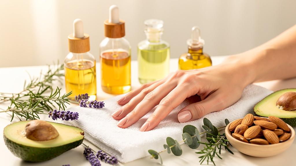 Huiles végétales et plantes : le duo gagnant pour régénérer l'ongle