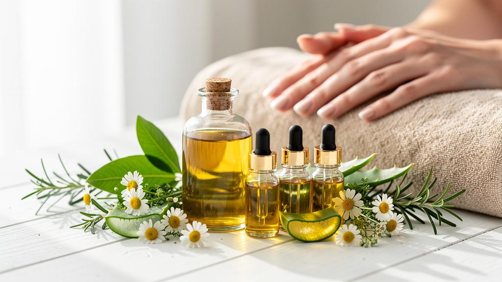 Huiles végétales et plantes pour régénérer les ongles