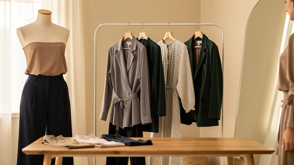 Choisir les bonnes couleurs (et imprimés) pour minimiser son ventre rond